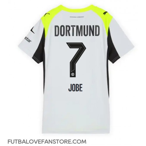Borussia Dortmund Jobe Bellingham #7 Vonkajší Ženy futbalový dres 2025-26 Krátky Rukáv Borussia Dortmund Jobe Bellingham #7 Vonkajší Ženy futbalový dres 2025-26 Krátky Rukáv